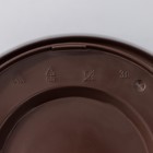 Горшок с поддоном «Эконом», 3 л, цвет коричневый - Фото 5