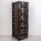 Комод 5-ти секционный «Эконом», коричневый - Фото 1