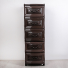 Комод 5-ти секционный «Эконом», коричневый - Фото 2