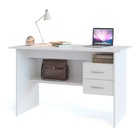 Компьютерный стол, 1200 × 600 × 740 мм, цвет белый - фото 109527529