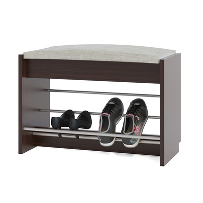 Обувница открытая «СОКОЛ. ТП-5», 600×281×438 мм, цвет венге