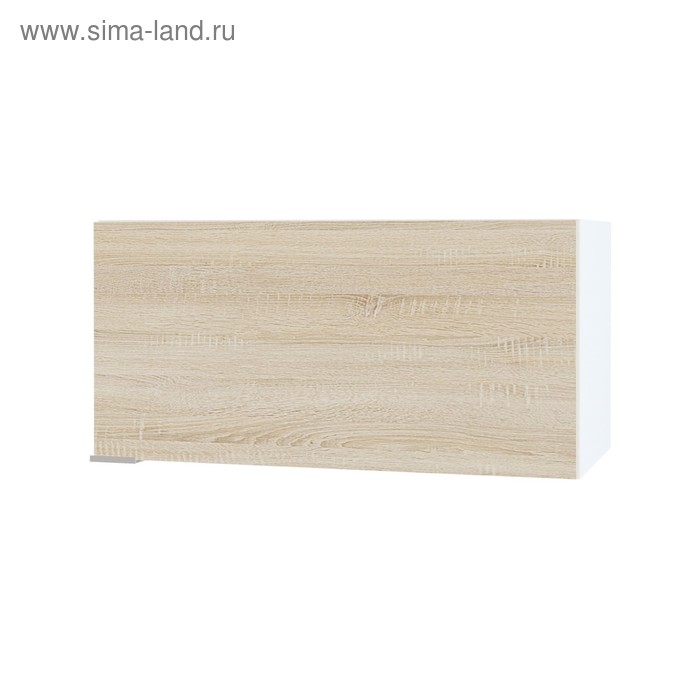 Шкаф к вытяжке, 600 × 300 × 296 мм, цвет белый/дуб сонома