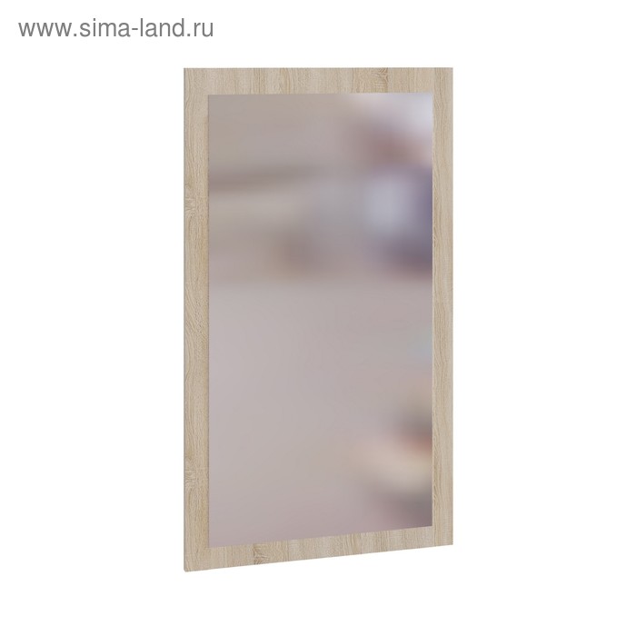 Настенное зеркало, 600 × 20 × 1044 мм, цвет дуб сонома - Фото 1