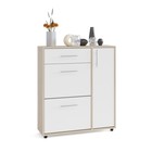 Дуб сонома/белый