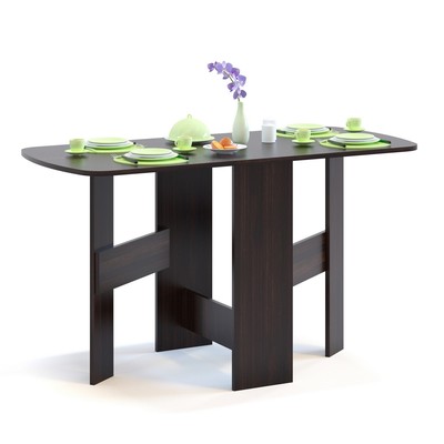 Стол-книжка раскладной «СОКОЛ. СП-10.1», 260 / 1300×600×740 мм, цвет венге