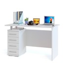 Компьютерный стол, 1200 × 600 × 750 мм, цвет белый - фото 109716903