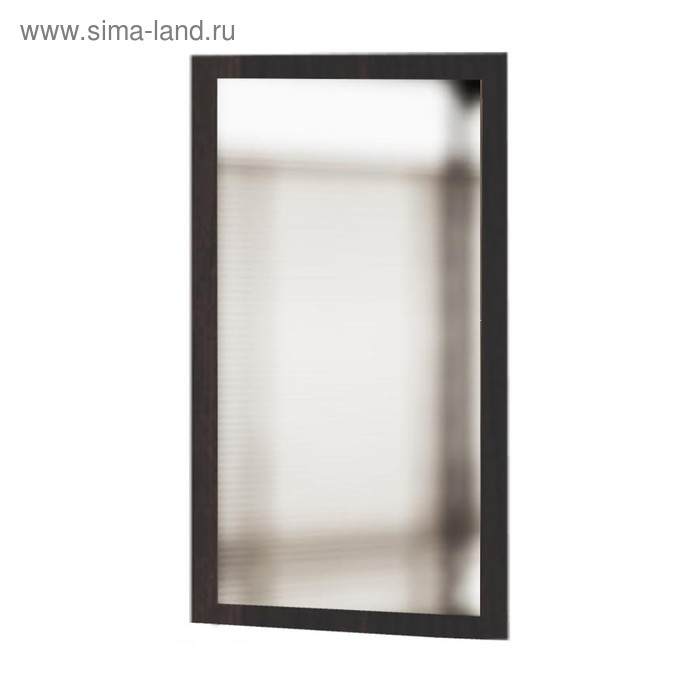 Настенное зеркало, 600 × 20 × 1044 мм, цвет венге - Фото 1