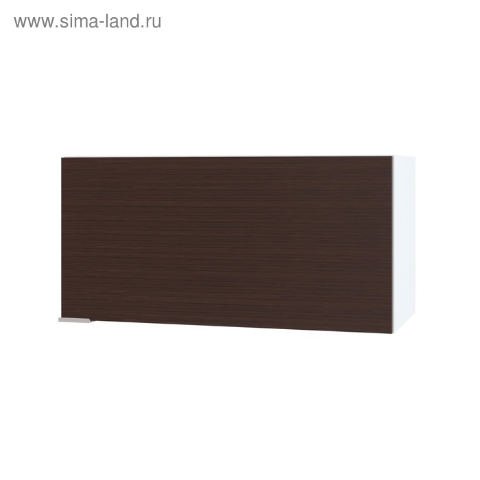 Шкаф к вытяжке, 600 × 300 × 296 мм, цвет белый/венге