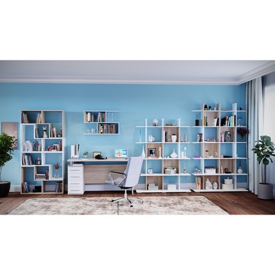 Настенная полка «СОКОЛ. ПК-2», 780×196×520 мм, цвет белый