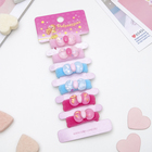 Резинка для волос "Блеск" набор 6 шт бантик - Фото 1