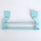 Держатель для полотенец на шкаф 28 см, цвет МИКС - Фото 1