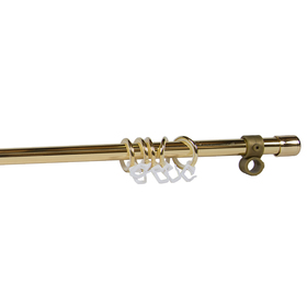 Труба для дополнительного ряда, ширина 300 см, цвет золото глянец