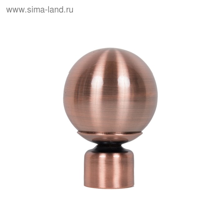 Наконечник «Пешка», 2 шт., d=28 мм, цвет медь