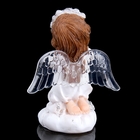 Сувенир световой "Ангел в серебряном веночке" МИКС 11х8х5,5 см - Фото 4