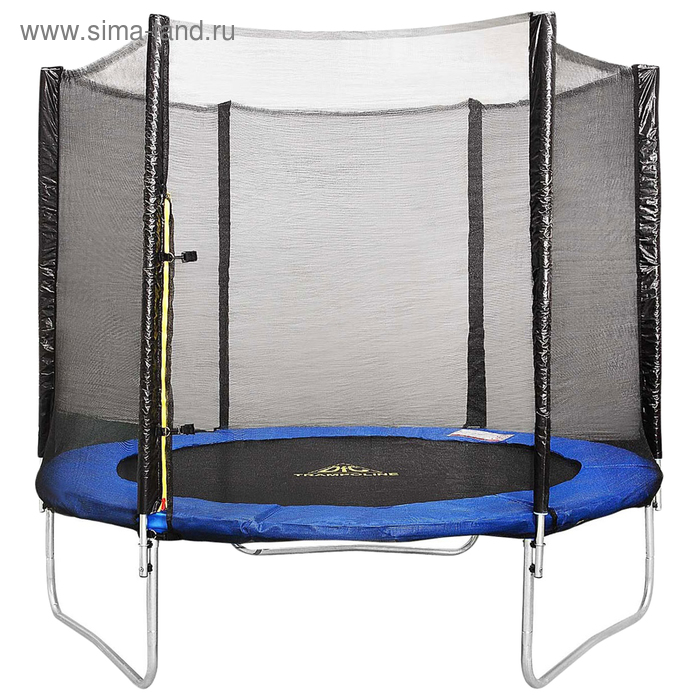 Батут DFC Trampoline Fitness 8 футов с сеткой (244см) - Фото 1