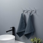 Вешалка настенная Доляна «Волна», 4 двойных крючка, 29.5×12.5×7 см, хромированная - Фото 2