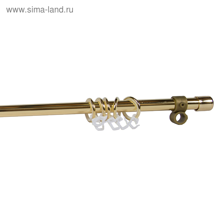 Труба для дополнительного ряда, ширина 160 см, цвет золото глянец