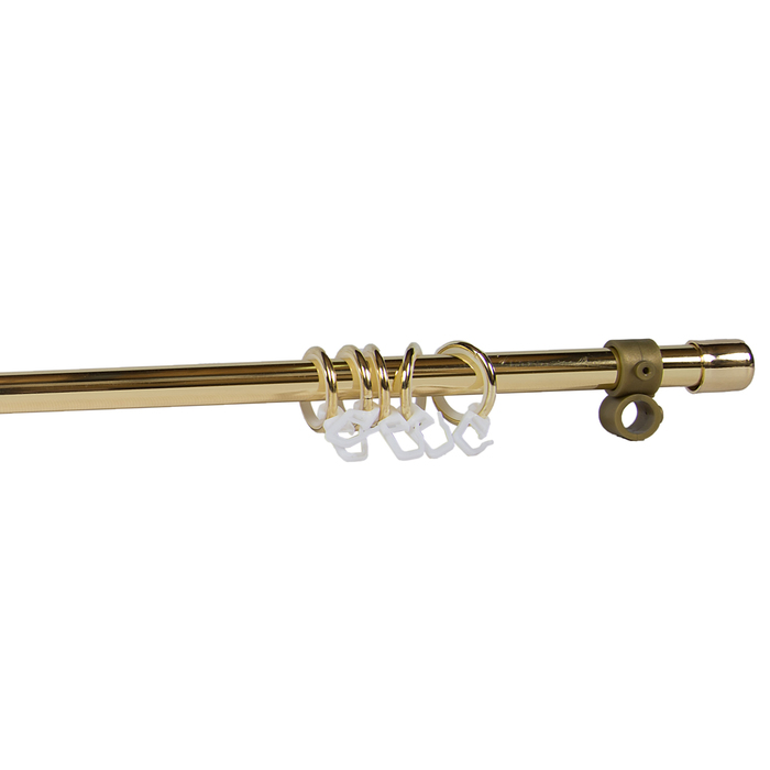Труба для дополнительного ряда, ширина 340 см, цвет золото глянец