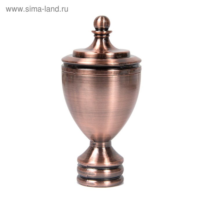 Наконечник «Ферзь», 2 шт., d=28 мм, цвет медь