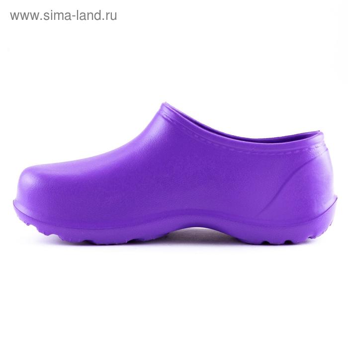 Галоши женские «Лаура» цвет фиолетовый, размер 41 - Фото 1