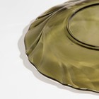 Тарелка плоская Alta Marеa, d=21 см, цвет коричневый - Фото 3
