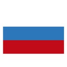 Татуировка разноцветная "Российский флаг" 60 х 60 мм - Фото 2