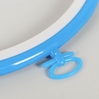 Пяльцы для вышивания с подвесом, d=12/17/21 см, 3 шт., разноцветные - Фото 3