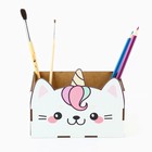 Органайзер для канцелярии «Белый кот» - Фото 4