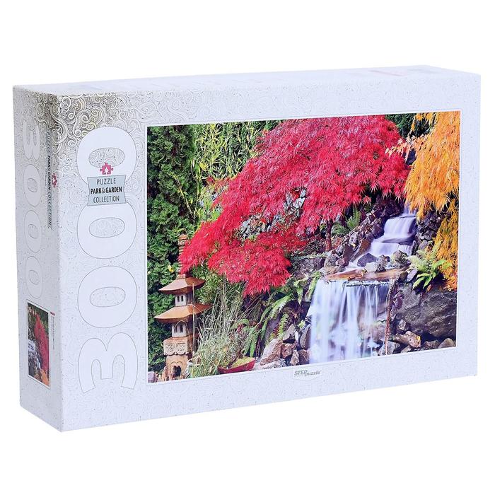 Пазл «Водопад в японском саду», 3000 элементов - Фото 1
