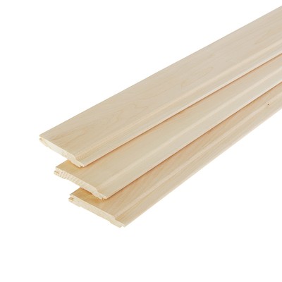 Вагонка для бани «Добропаровъ», липа, сорт ВС, 2000×88×15 мм, 1.76 м²