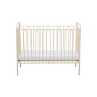 Детская кроватка Polini kids Vintage 110 металлическая, цвет кремовый - Фото 2