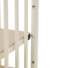 Детская кроватка Polini kids Vintage 110 металлическая, цвет кремовый - Фото 4