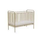 Детская кроватка Polini kids Vintage 110 металлическая, цвет бронзовый - фото 109832245