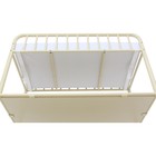 Столик для пеленания Polini kids Vintagе 1180 металлический, цвет кремовый - Фото 5