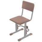 Стул для школьника регулируемый Polini kids City / Polini kids Smart L, цвет серый-макиато - Фото 1