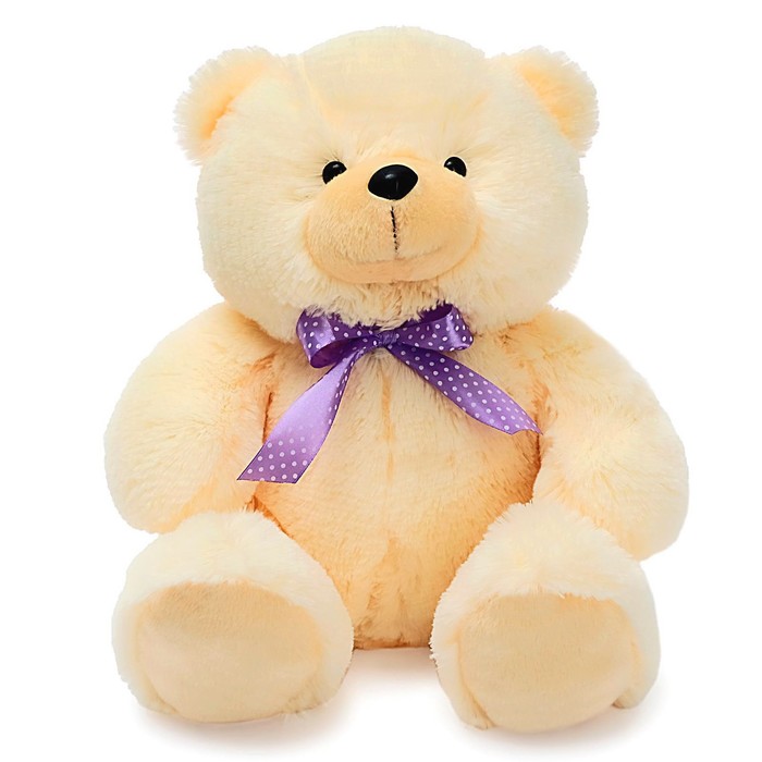 Мягкая игрушка «Медведь Эдди малый», 30 см, цвет бежевый - Фото 1
