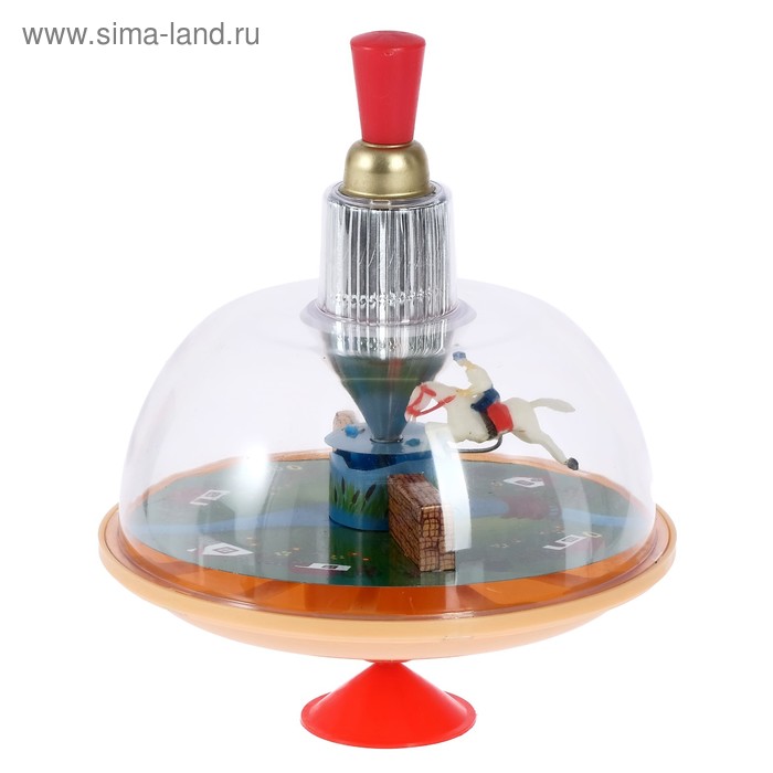 Юла «Волчок. Скачущий всадник», d=18.5 см, h=22.5 см - Фото 1