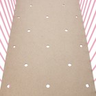 Детская кроватка Polini kids Vintage 110 металлическая, цвет розовый - Фото 4
