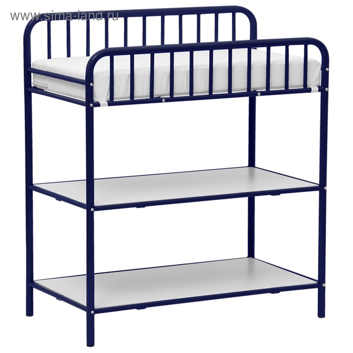 Столик для пеленания Polini kids Vintagе 1180 металлический, цвет синий - Фото 1