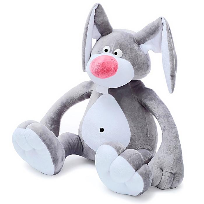 Мягкая игрушка «Кролик Эрни», 62 см, цвет серый - фото 1906991575