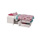 Кроватка детская Polini kids Simple 3100 с 4 ящиками, цвет белый - Фото 2
