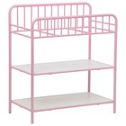 Столик для пеленания Polini kids Vintagе 1180 металлический, цвет розовый - Фото 3