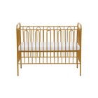 Детская кроватка Polini kids Vintage 110 металлическая, цвет золотистый - Фото 2