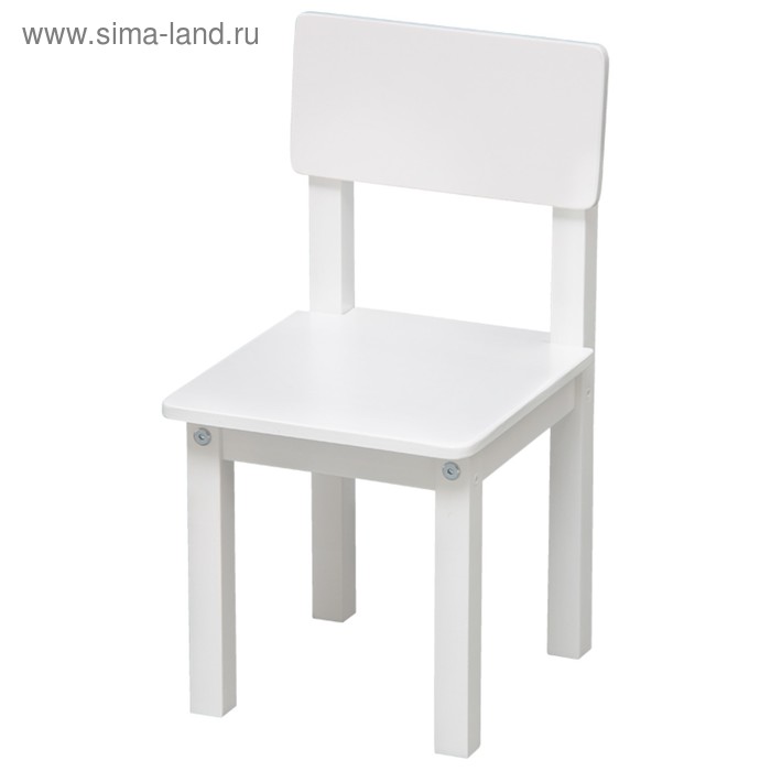 Стул детский для комплекта детской мебели Polini kids Simple 105 S, цвет белый - Фото 1
