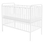 Детская кроватка Polini kids Vintage 110 металлическая, цвет белый - Фото 2