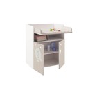 Комод пеленальный Polini kids French=1270, Teddy, цвет белый-дуб пастельный - Фото 3