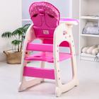 Стульчик для кормления Polini kids 460, цвет розовый - Фото 4