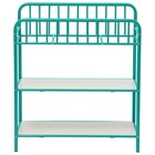 Столик для пеленания Polini kids Vintagе 1180 металлический, цвет бирюзовый - Фото 4