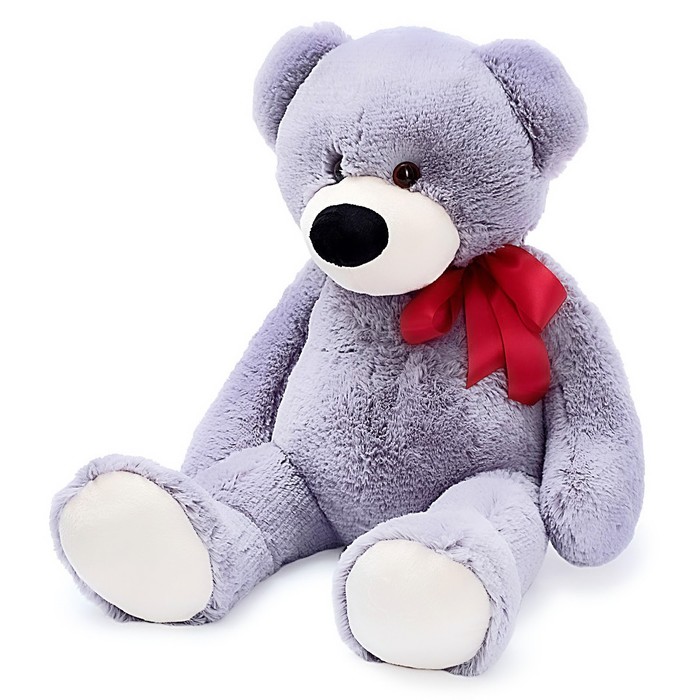 Мягкая игрушка «Медведь Марк», 80 см, цвет серый - фото 1906991662