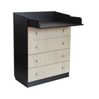 Комод пеленальный Фея 1580, цвет венге-клён - Фото 2